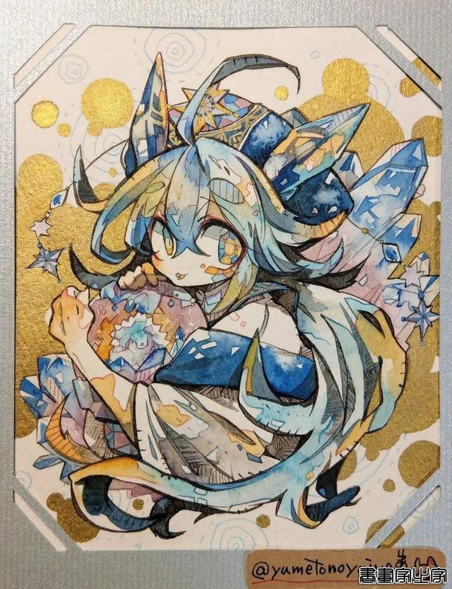 插画欣赏｜一组色彩缤纷的水彩人物画，辣么好看还不进来看-14.jpg