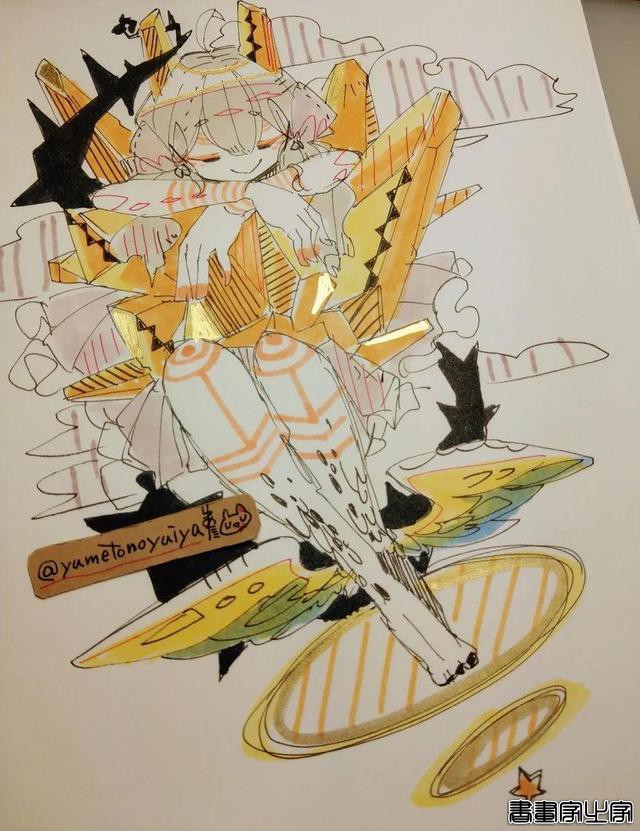 插画欣赏｜一组色彩缤纷的水彩人物画，辣么好看还不进来看-16.jpg