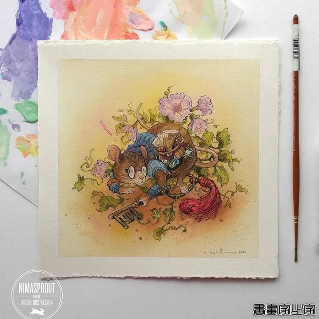 Nicole Gustafsson 的插画作品，绝对惊艳到你-10.jpg
