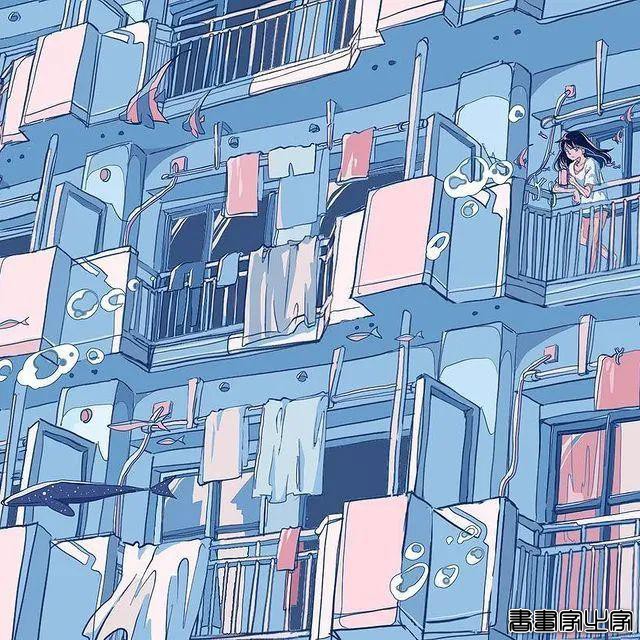 日本插画师いちこ?飴笔下关于学生时代的幻想插画作品（壁纸）-8.jpg