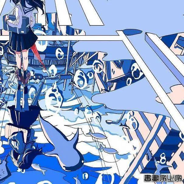 日本插画师いちこ?飴笔下关于学生时代的幻想插画作品（壁纸）-15.jpg