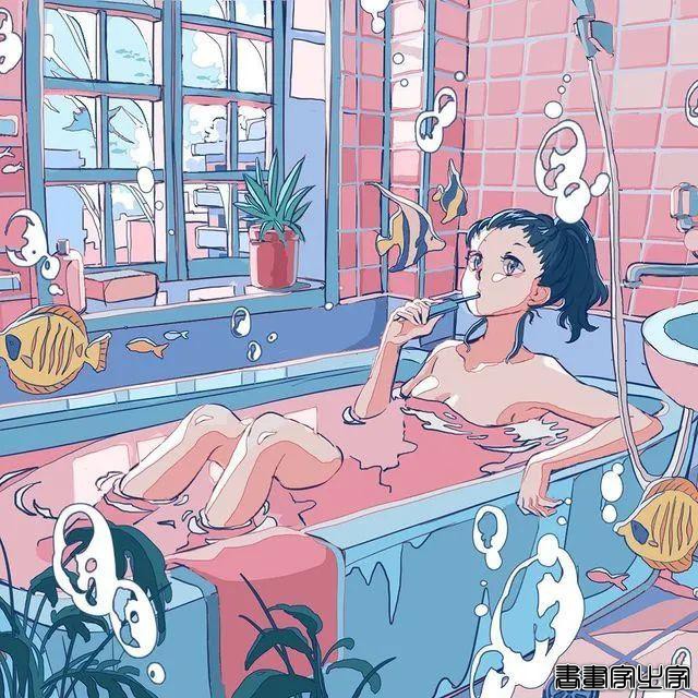 日本插画师いちこ?飴笔下关于学生时代的幻想插画作品（壁纸）-14.jpg