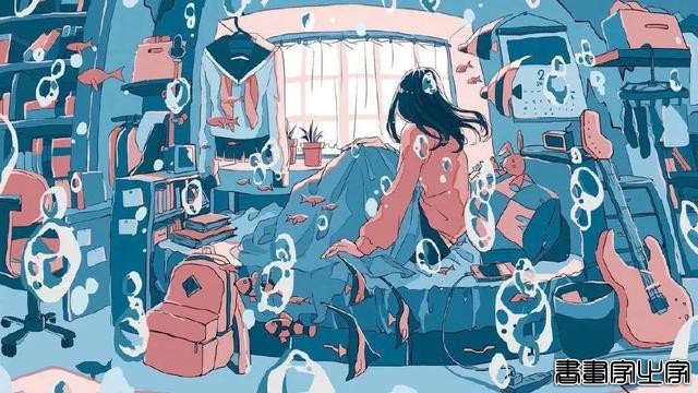 日本插画师いちこ?飴笔下关于学生时代的幻想插画作品（壁纸）-16.jpg