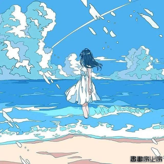 日本插画师いちこ?飴笔下关于学生时代的幻想插画作品（壁纸）-17.jpg