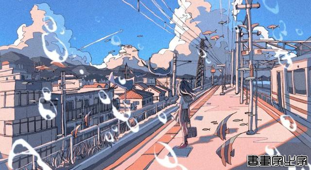 日本插画师いちこ?飴笔下关于学生时代的幻想插画作品（壁纸）-20.jpg