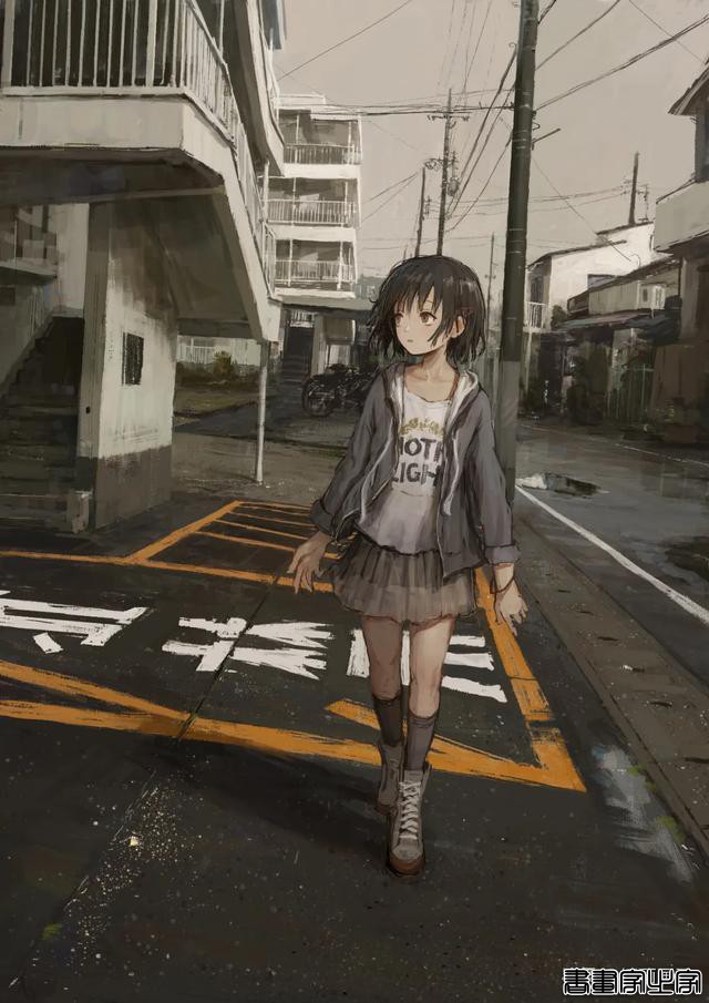 「插画欣赏」用厚涂、色块，很写实？不，也可以是另一种二次元-15.jpg