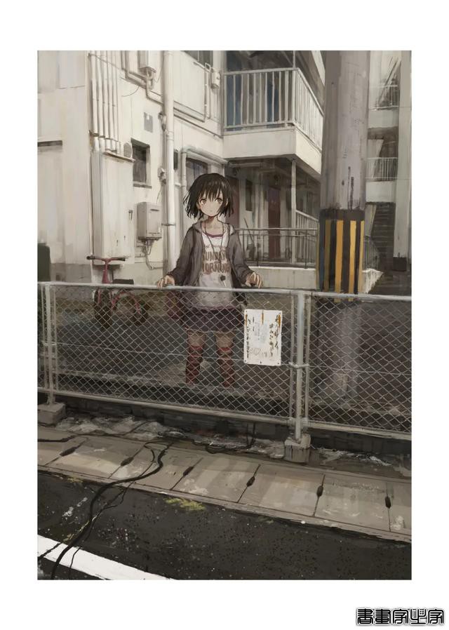 「插画欣赏」用厚涂、色块，很写实？不，也可以是另一种二次元-17.jpg