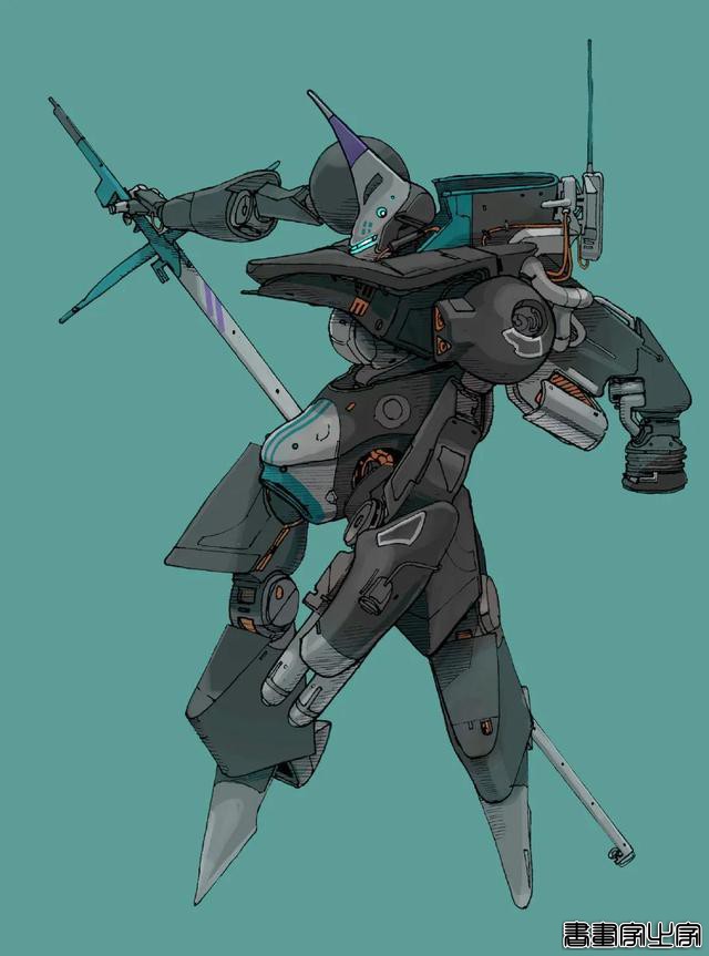 酷?！！机甲主题插画作品分享-8.jpg