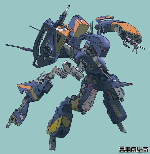 酷?！！机甲主题插画作品分享-11.jpg