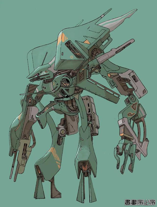 酷?！！机甲主题插画作品分享-10.jpg