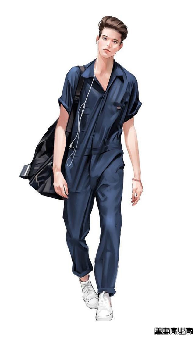 时尚穿搭插画 第2期，干净时尚气质独特的服装设计插画稿欣赏-26.jpg