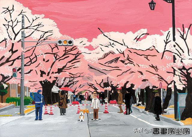 日系治愈风插画——一人一狗三餐四季-12.jpg