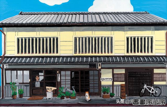 日系治愈风插画——一人一狗三餐四季-15.jpg