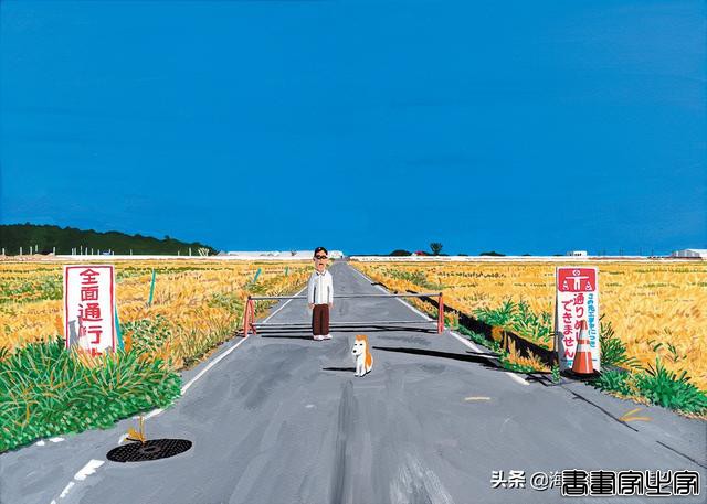 日系治愈风插画——一人一狗三餐四季-18.jpg