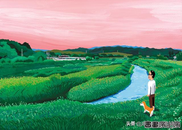 日系治愈风插画——一人一狗三餐四季-14.jpg