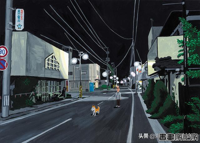 日系治愈风插画——一人一狗三餐四季-23.jpg