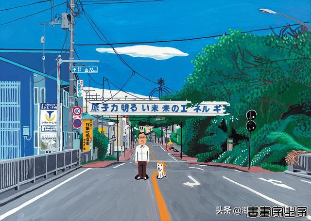 日系治愈风插画——一人一狗三餐四季-22.jpg