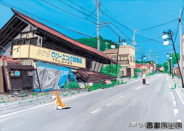 日系治愈风插画——一人一狗三餐四季-21.jpg