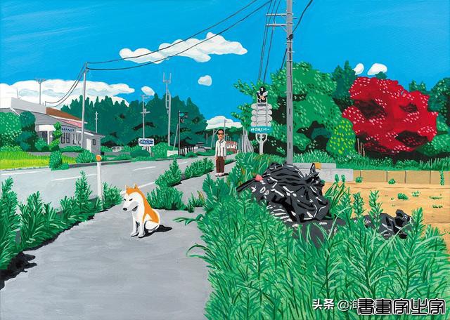 日系治愈风插画——一人一狗三餐四季-24.jpg