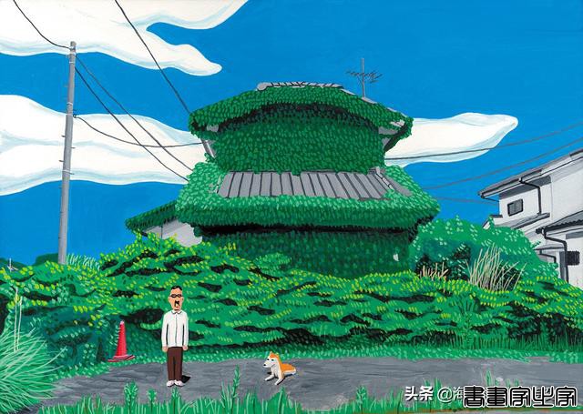 日系治愈风插画——一人一狗三餐四季-26.jpg