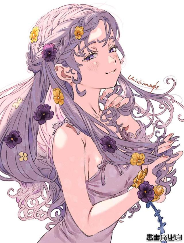 「插画」可爱的女孩子们? ???-12.jpg