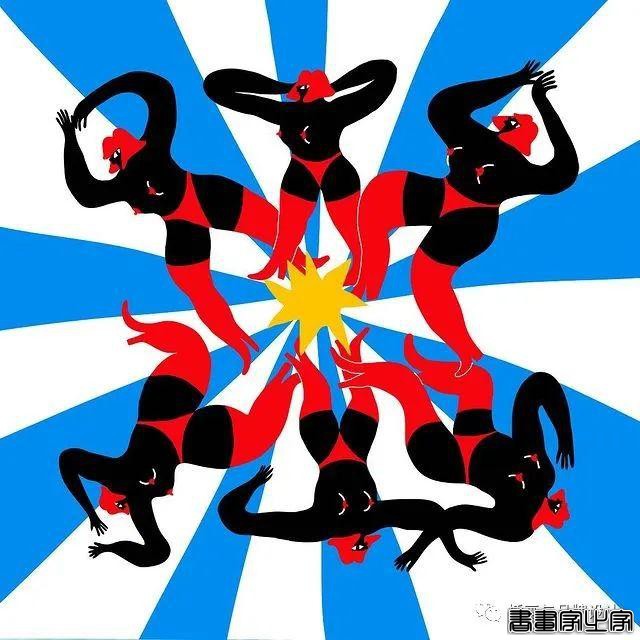 插画丨多姿多彩的另类世界，立陶宛插画家笔下充满轻松活泼气息的另类滑稽-9.jpg