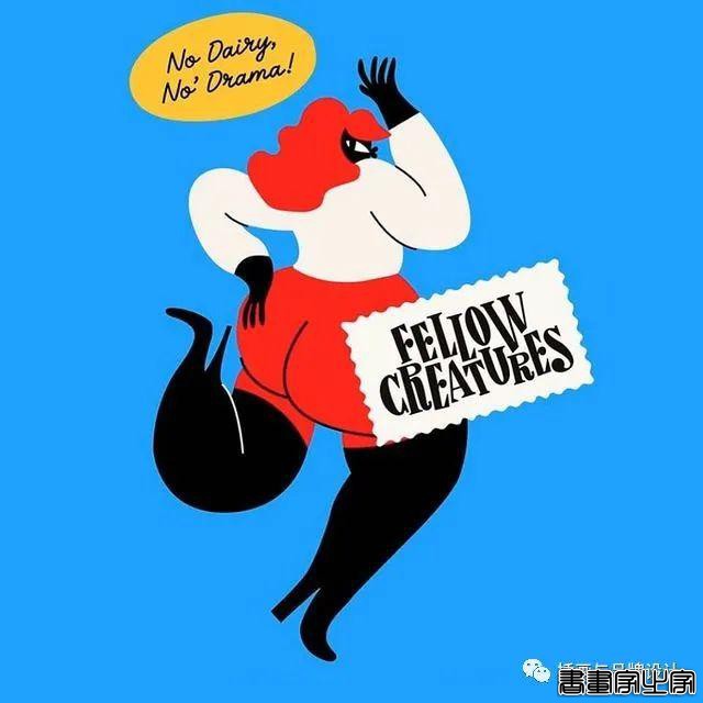 插画丨多姿多彩的另类世界，立陶宛插画家笔下充满轻松活泼气息的另类滑稽-12.jpg