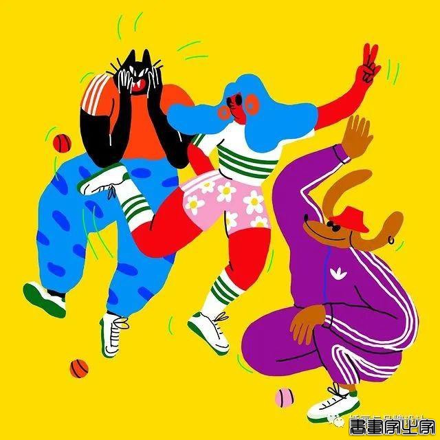 插画丨多姿多彩的另类世界，立陶宛插画家笔下充满轻松活泼气息的另类滑稽-29.jpg