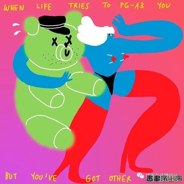 插画丨多姿多彩的另类世界，立陶宛插画家笔下充满轻松活泼气息的另类滑稽-34.jpg
