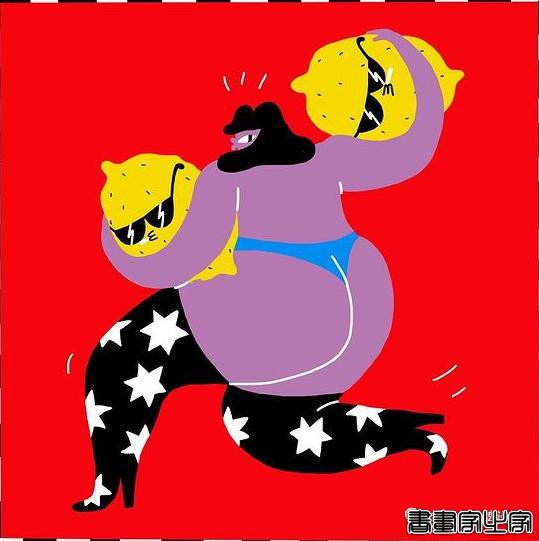 插画丨多姿多彩的另类世界，立陶宛插画家笔下充满轻松活泼气息的另类滑稽-43.jpg