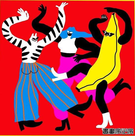 插画丨多姿多彩的另类世界，立陶宛插画家笔下充满轻松活泼气息的另类滑稽-49.jpg
