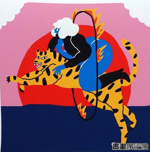 插画丨多姿多彩的另类世界，立陶宛插画家笔下充满轻松活泼气息的另类滑稽-48.jpg