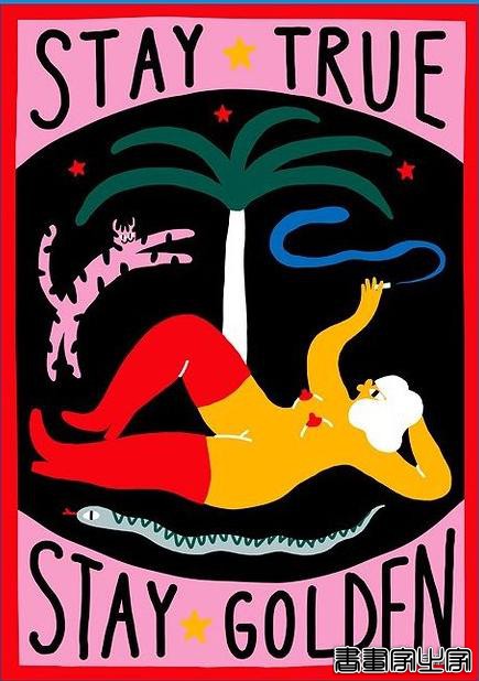 插画丨多姿多彩的另类世界，立陶宛插画家笔下充满轻松活泼气息的另类滑稽-64.jpg