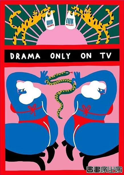 插画丨多姿多彩的另类世界，立陶宛插画家笔下充满轻松活泼气息的另类滑稽-67.jpg