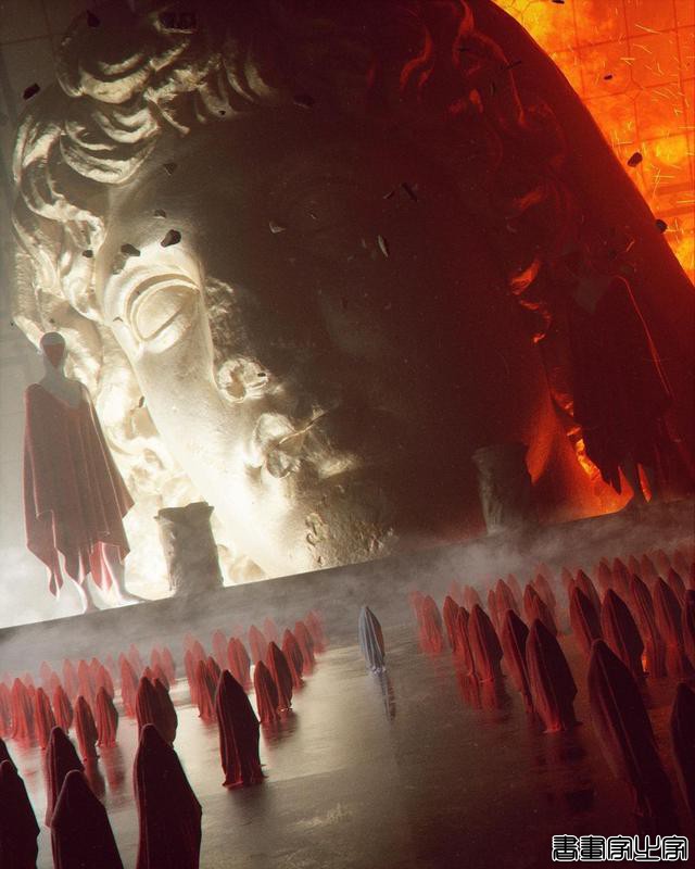 科技+宗教诞生的神，充满想象力的恢弘3D插画作品-5.jpg