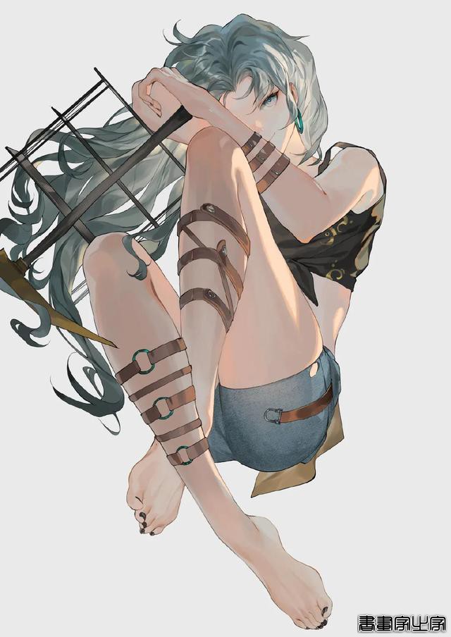 插画分享｜色彩超干净的气质美女～爱了爱了-5.jpg