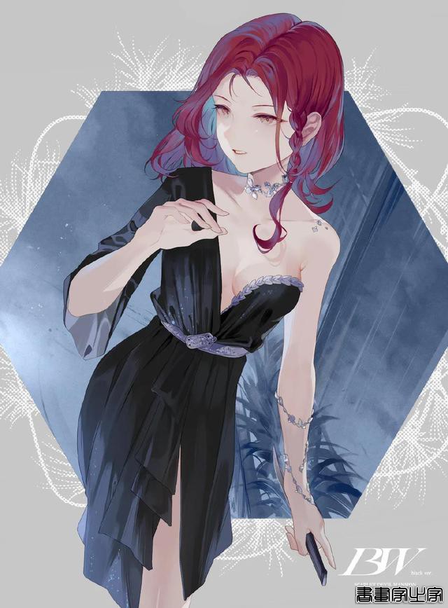 插画分享｜色彩超干净的气质美女～爱了爱了-7.jpg