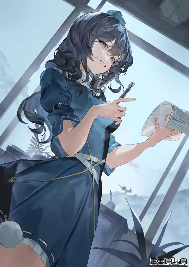插画分享｜色彩超干净的气质美女～爱了爱了-17.jpg