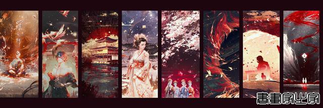 插画壁纸｜一组光影效果非常完美的画面，不知是画中人还是人入画-9.jpg