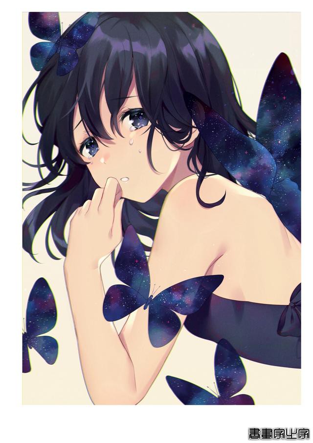 画集Astra插画欣赏，以天空和少女为主题，充满透明感的人物画风-5.jpg