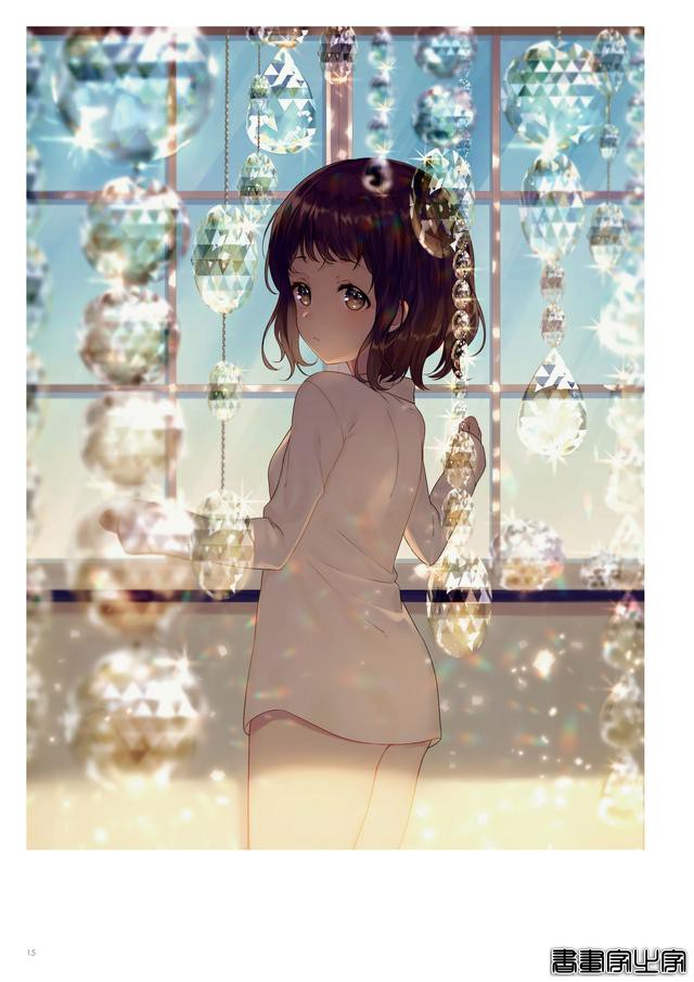 画集Astra插画欣赏，以天空和少女为主题，充满透明感的人物画风-6.jpg