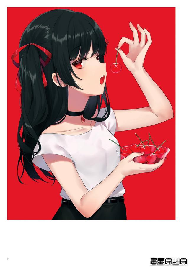画集Astra插画欣赏，以天空和少女为主题，充满透明感的人物画风-11.jpg