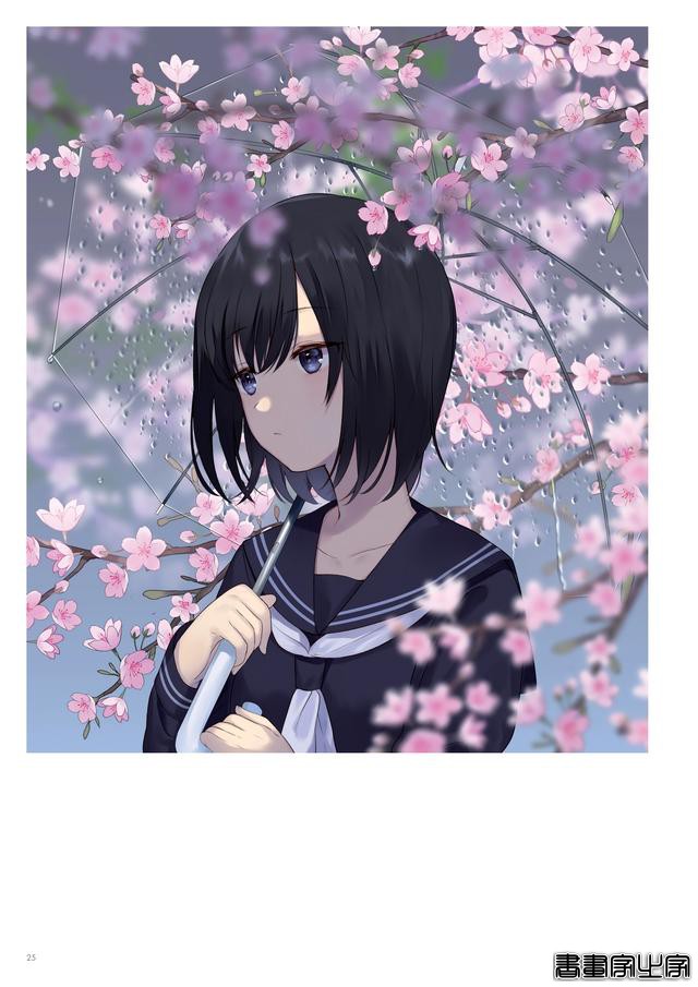 画集Astra插画欣赏，以天空和少女为主题，充满透明感的人物画风-13.jpg