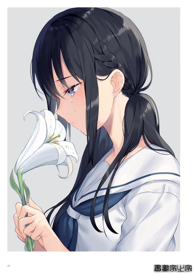 画集Astra插画欣赏，以天空和少女为主题，充满透明感的人物画风-22.jpg