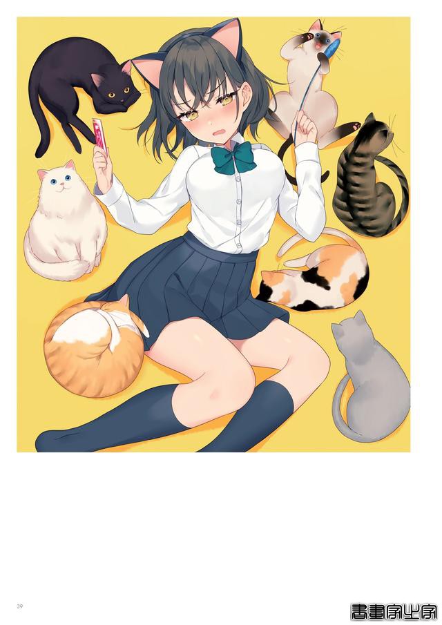 画集Astra插画欣赏，以天空和少女为主题，充满透明感的人物画风-20.jpg
