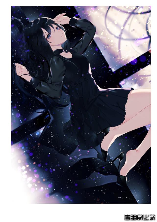 画集Astra插画欣赏，以天空和少女为主题，充满透明感的人物画风-26.jpg