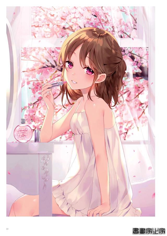 画集Astra插画欣赏，以天空和少女为主题，充满透明感的人物画风-25.jpg