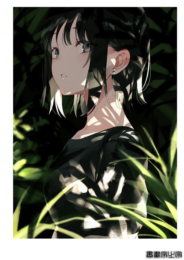 画集Astra插画欣赏，以天空和少女为主题，充满透明感的人物画风-37.jpg