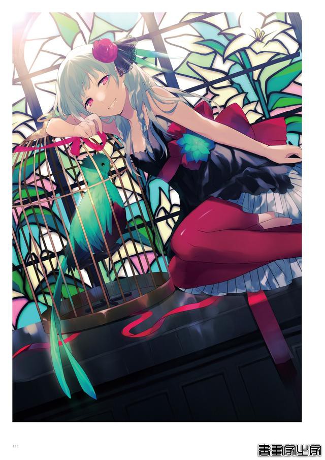画集Astra插画欣赏，以天空和少女为主题，充满透明感的人物画风-63.jpg