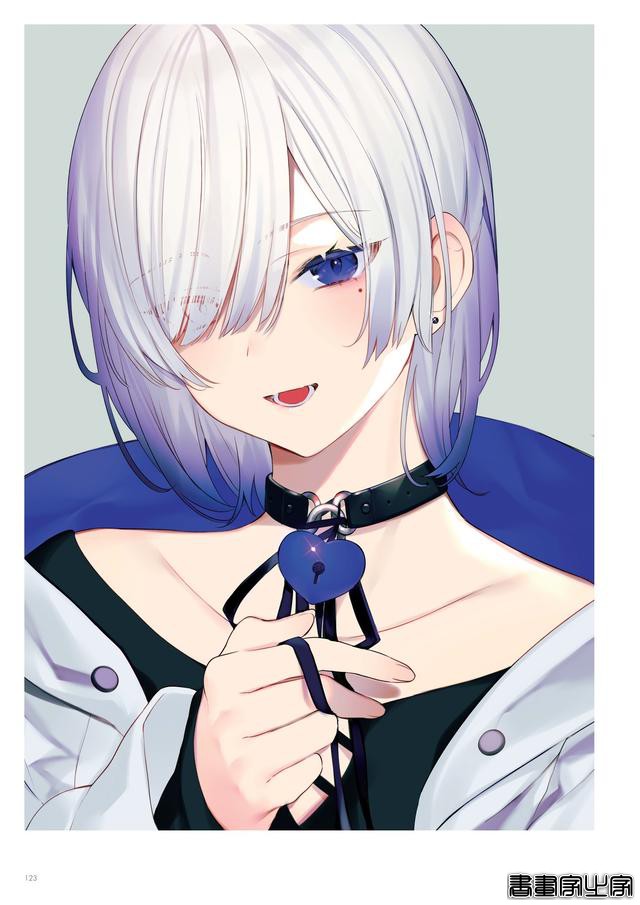 画集Astra插画欣赏，以天空和少女为主题，充满透明感的人物画风-69.jpg